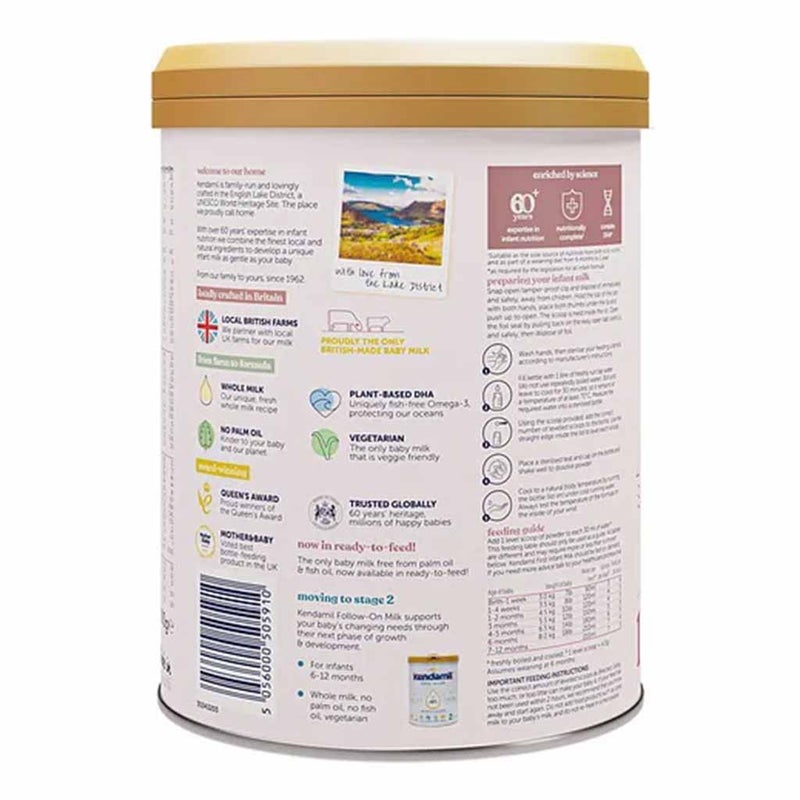 Kendamil Classic Stage 1 First Infant Milk Formula For 0 To 6 Months 800gm