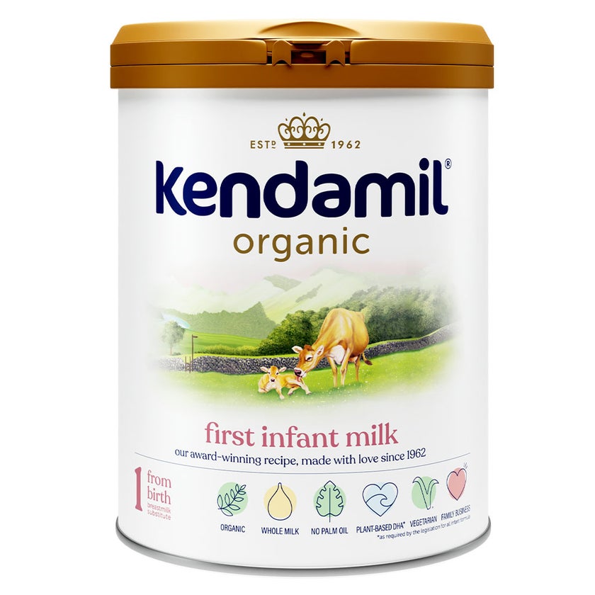 Kendamil Organic Stage 1 First Infant Milk Formula For 0 To 6 Months 800g