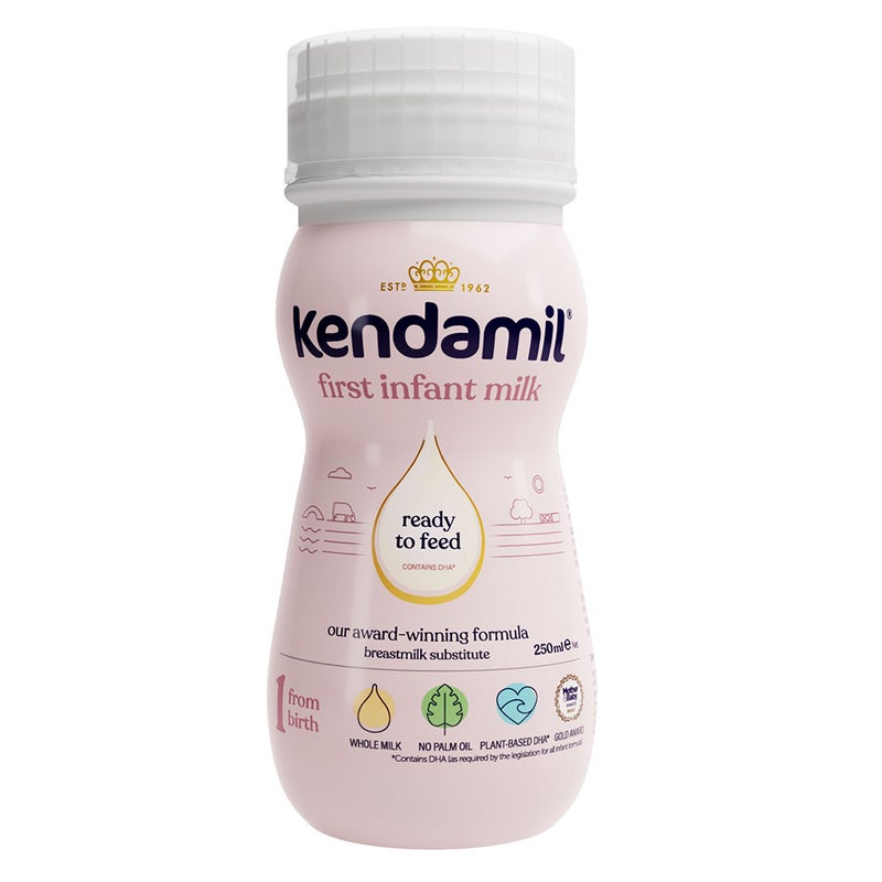 Kendamil Classic Stage 1 First Infant Milk Ready To Feed For 0 To 12 Months 250ml