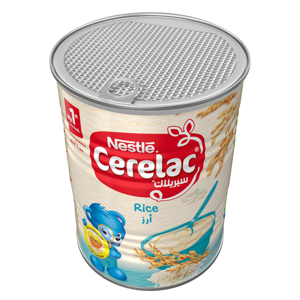 Nestle Cerelac Infant Cereals With Iron + Rice From 6 Months 400 g