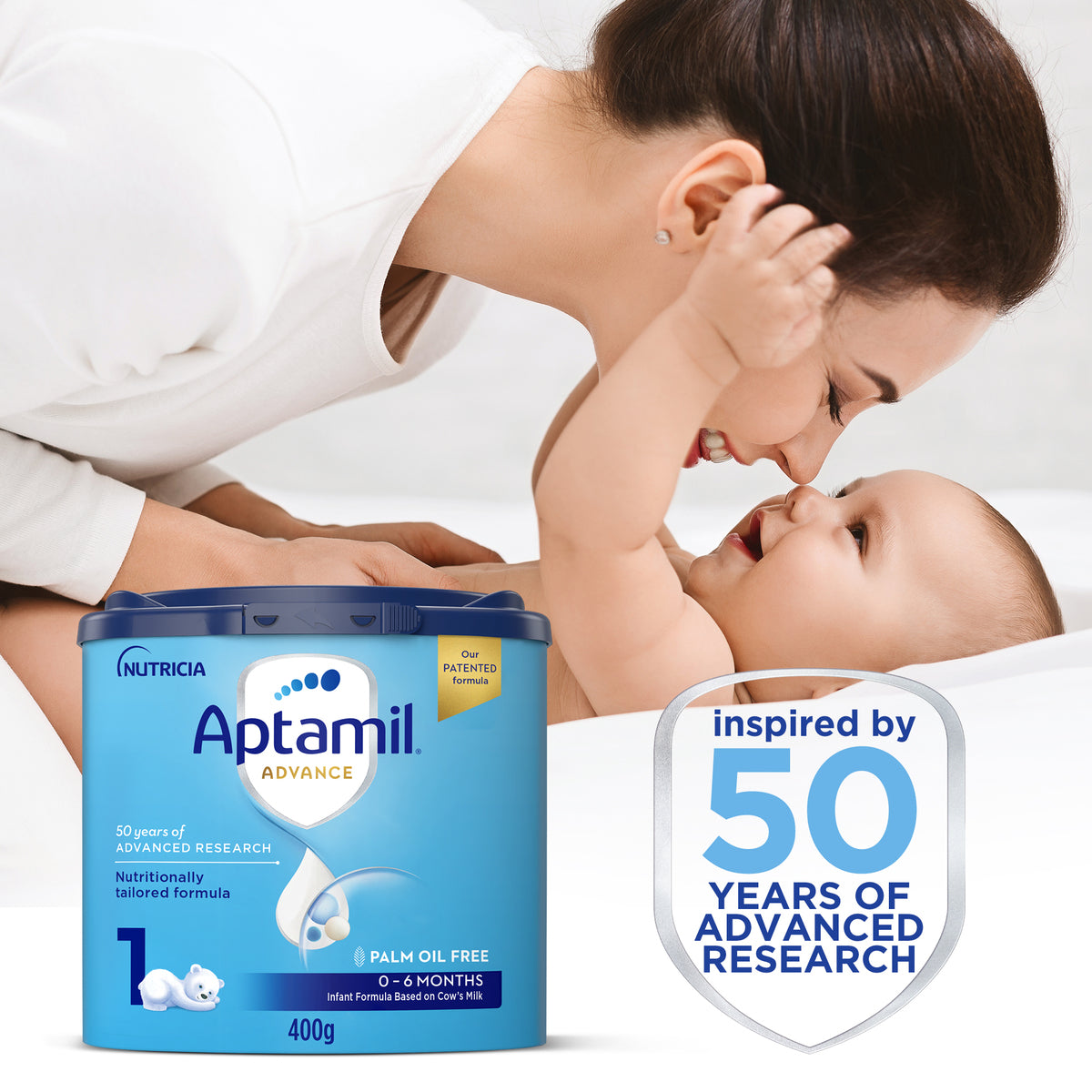 Aptamil Advance Stage 1 Infant Formula From 0-6 Months 400 g