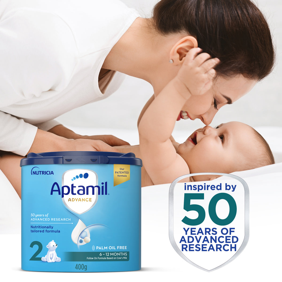 Aptamil Advance Stage 2 Follow On Formula From 6-12 Months 400 g