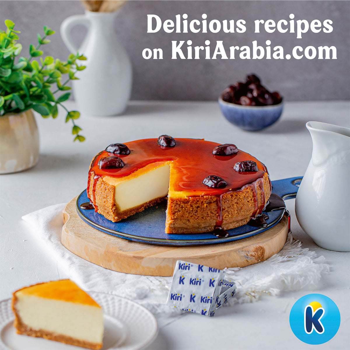 Kiri Spreadable Cream Cheese Squares 6 Portions 100 g