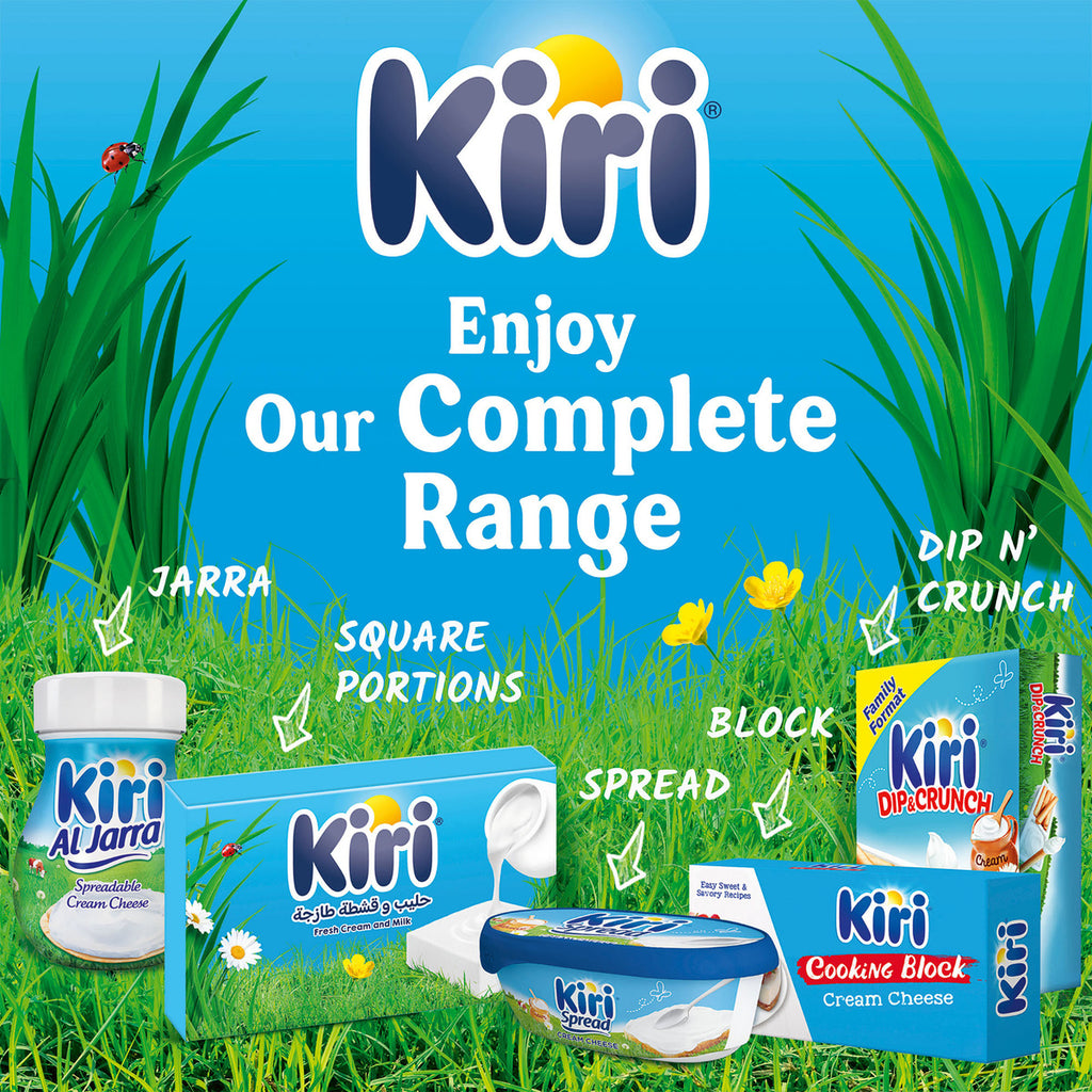 Kiri Spreadable Cream Cheese Squares 6 Portions 100 g