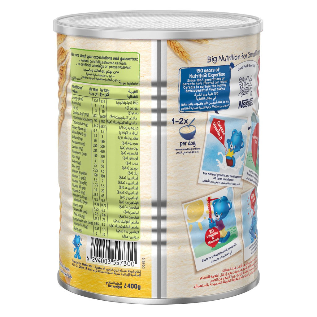Nestle Cerelac Infant Cereals With Iron + Wheat & Honey From 6 Months 400 g
