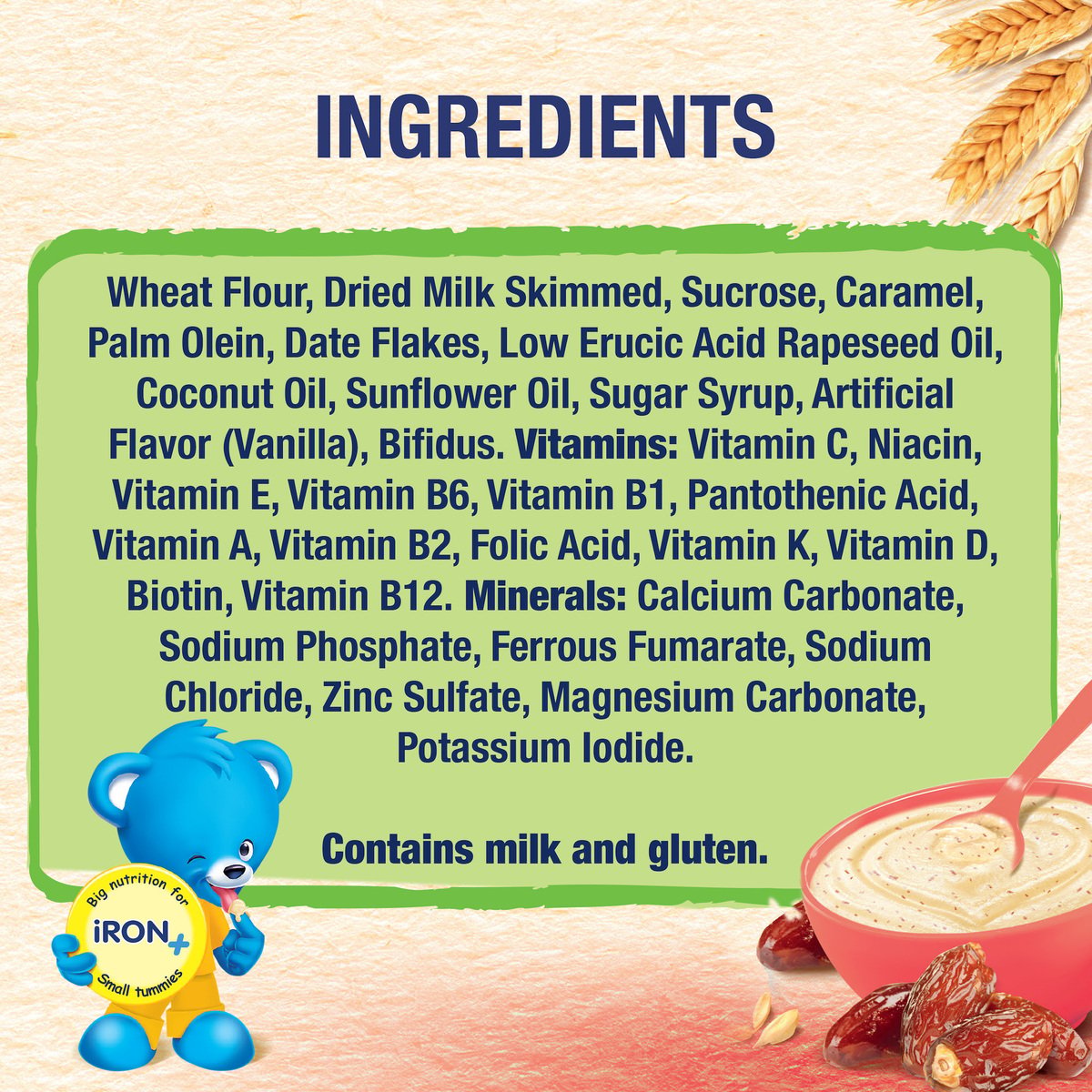 Nestle Cerelac Wheat & Dates From 6 Months 400 g