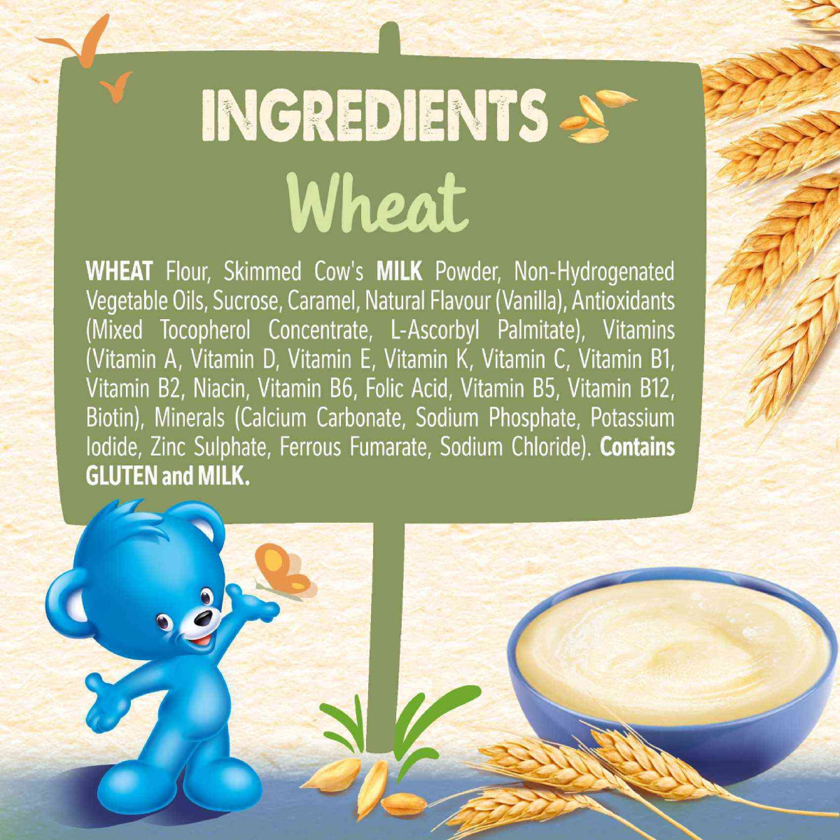 Nestle Cerelac Infant Cereals With Iron + Wheat From 6 Months 1 kg