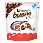 Kinder Bueno Mini Milk Chocolate Bars in Wafer with Hazelnut Cream 108g
