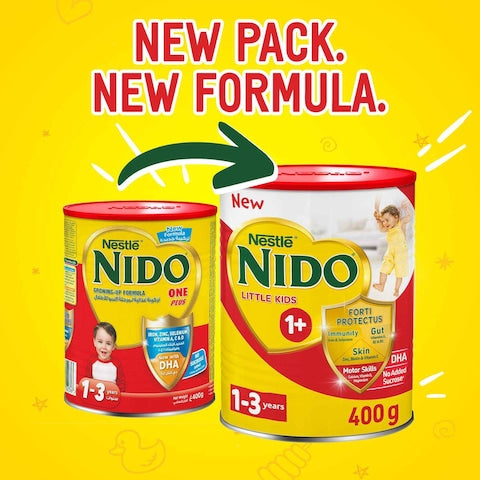 Nido One Plus Growing Up Formula for Toddlers From 1-3 Years 400g