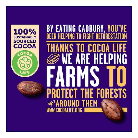 Cadbury Dairy Milk Fruit & Nut Chocolate 35g Pack of 12