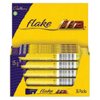 Cadbury Flake Chocolate Bar 15g Pack of 36