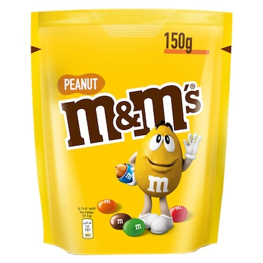 M&M's Peanut Coated with Milk Chocolate Candy, 150g