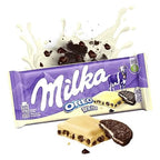 Milka Oreo White Milk Chocolate Bar 100g