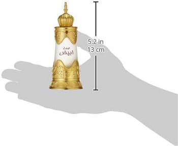 AFNAN Sandal Abiyadh Concentrated Perfume Oil For Unisex, 20 ml