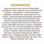 Galaxy Miniatures Caramel Milk Chocolate, 117g