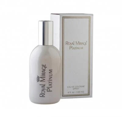 Royal Mirage Men's Platinum Eau De Toilette Fragrance - 120ml