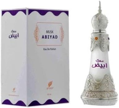 Musk Abiyad by Afnan Perfumes for Unisex - Concentrated Oil, 20ml