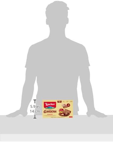 Loacker Gardena Hazelnut Wafers 38 grams (4+1 Free)