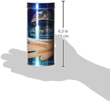 Royal dansk luxury vanilla wafers (100g)