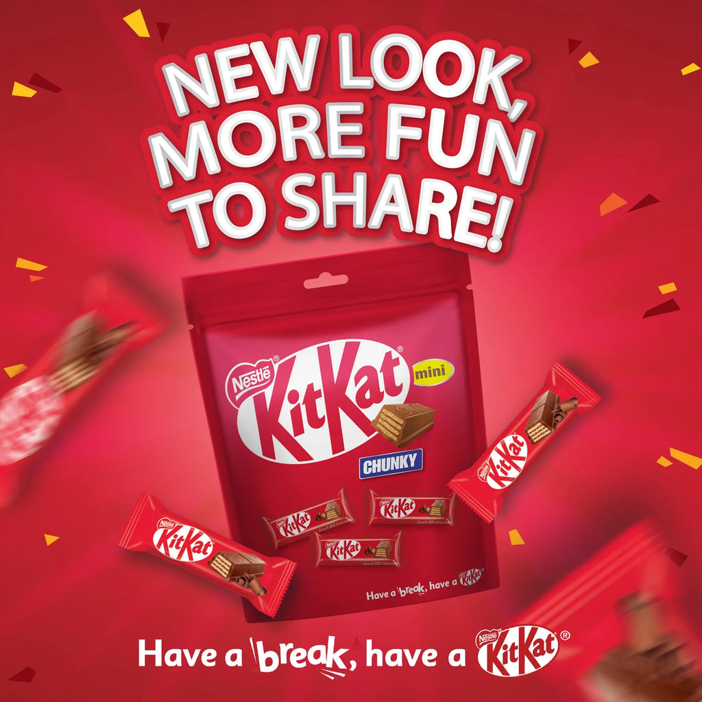Nestle KitKat Chunky Mini Chocolate Wafer 224 g