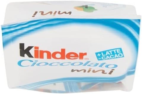 Ferrero Kinder Chocolate Mini Filled Milk Chocolate With Rich Milky Filling 120g
