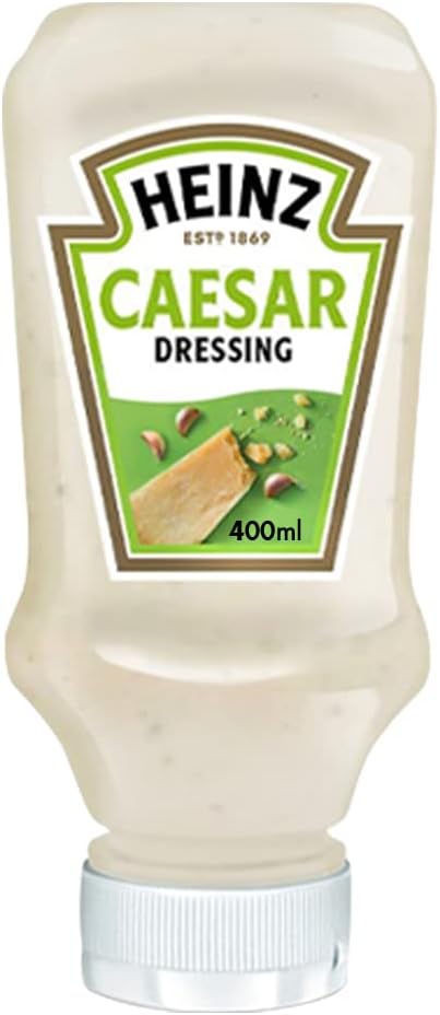 Heinz Caesar Salad Dressing, Top Down Squeezy Bottle, 400ml