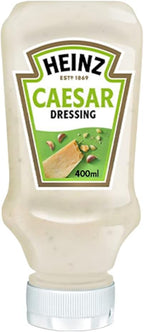 Heinz Caesar Salad Dressing, Top Down Squeezy Bottle, 400ml