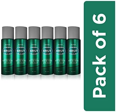 BRUT Original Men Deodorant, 200ml (Pack of 6)