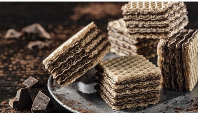 Loacker Quadartini Chocolate Wafers, 125 g (Pack Of 1)