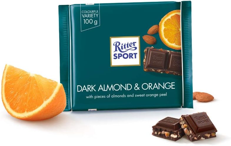 Ritter Sport Almond Orange 100g