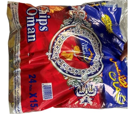 Oman chips family pack,24 x 15gm, 1pkt