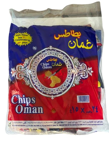 Oman chips family pack,24 x 15gm, 1pkt