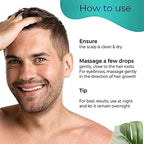 Pilgrim Redensyl 3% + Anagain 4% Advanced Hair Growth Serum With Natural Ingredients For Unisex, 50ml