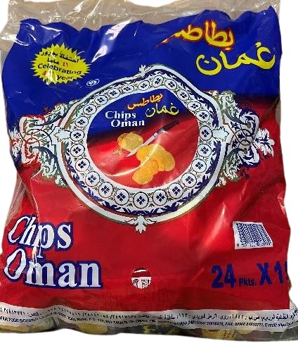 Oman chips family pack,24 x 15gm, 1pkt