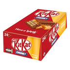 Nestle KitKat Chunky Salted Caramel Chocolate Bar 42g Pack of 24