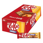 Nestle KitKat Chunky Salted Caramel Chocolate Bar 42g Pack of 24