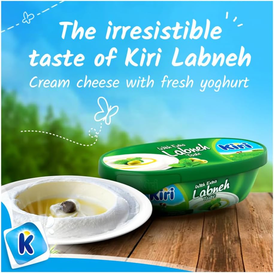 Kiri Cheese Spread with Extra Labneh Taste, 200 g
