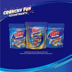 Tiffany Break, Crunch Fun, Assorted Crunchy Wafer Fingers in Creamy Milk Chocolate Mix, 313.5g