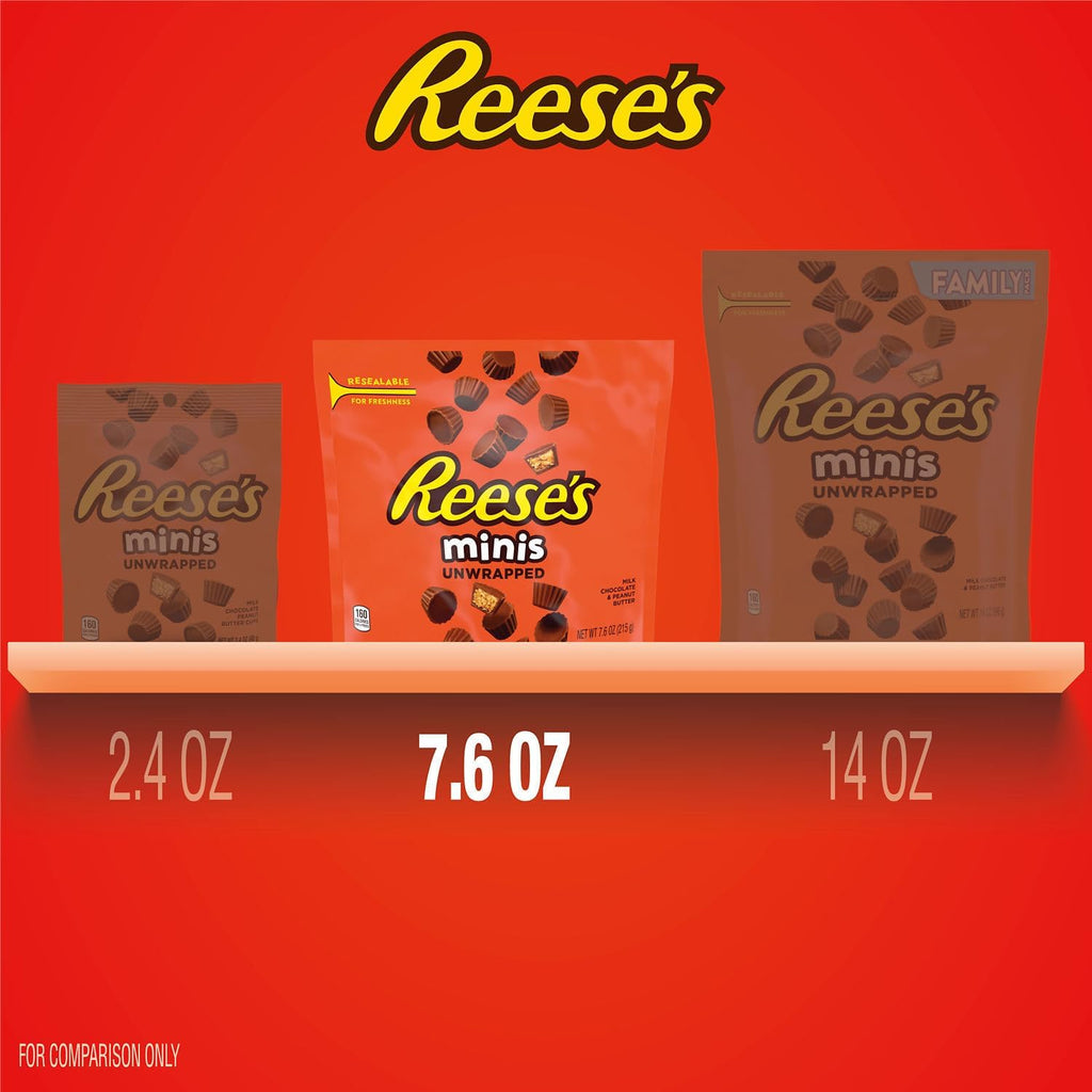 Reese’s Milk Chocolate & Peanut Butter Mini Cups, 215 g