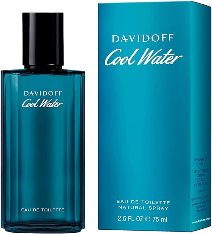 Davidoff Cool Water Eau de Toilette Spray for Men 75 ml