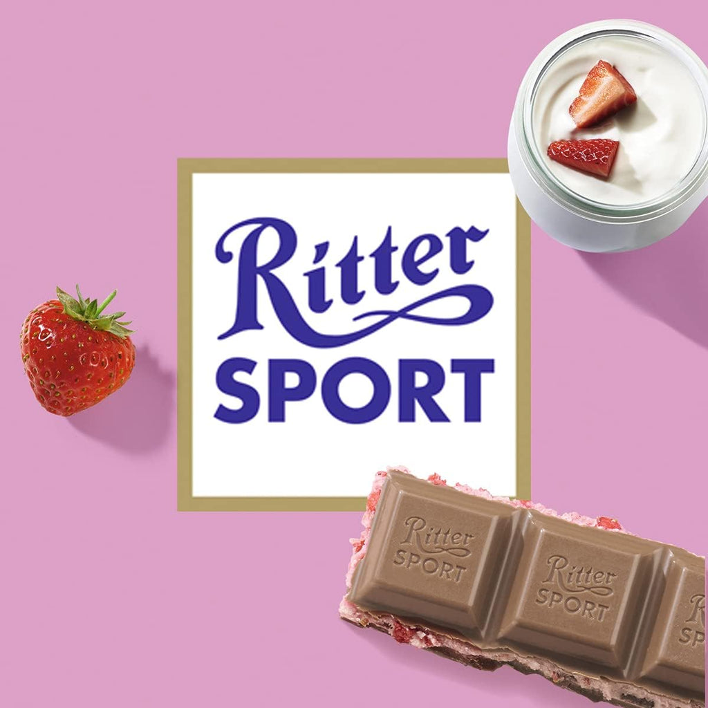 Ritter Sport Strawberry Yogurt Chocolate 100g