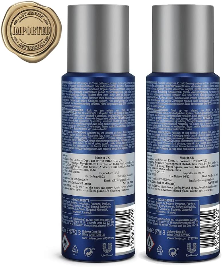 Brut Ocean Men Deodorant (200ml) Pack of 2
