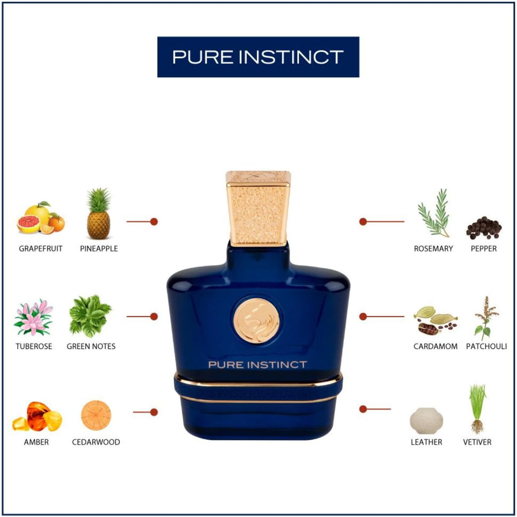 Swiss Arabian Pure Instinct for Men Eau De Parfum 100ml