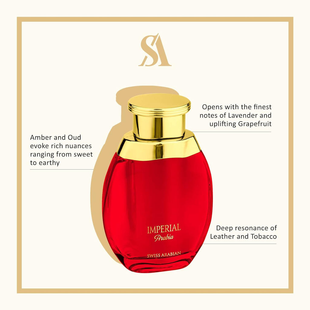 Swiss Arabian Imperial Arabia Unisex Eau De Parfum 100ml