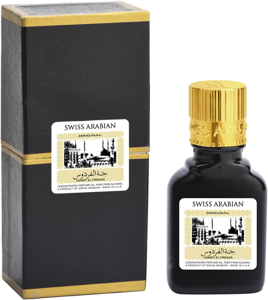 Swiss Arabian Jannet El Firdaus Black Concentrated Perfume Oil