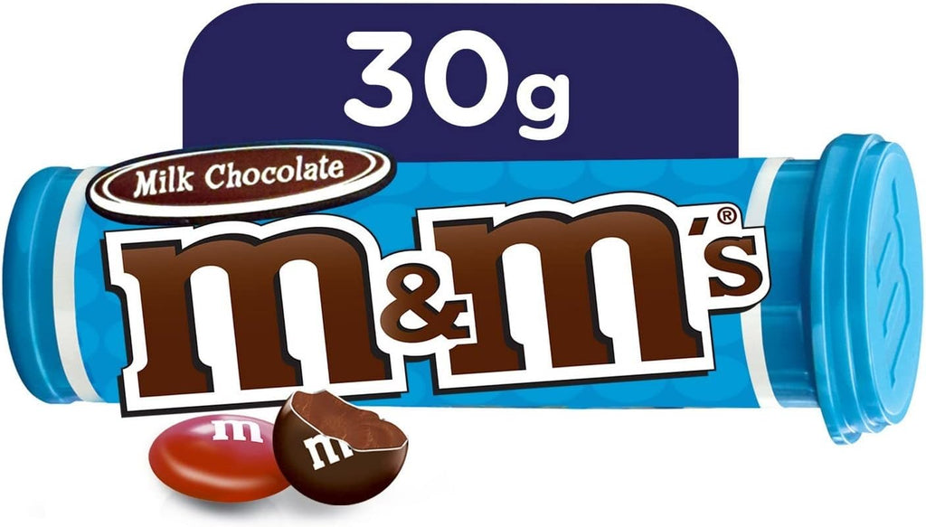 M&M's Milk Chocolate Tube 30.6g