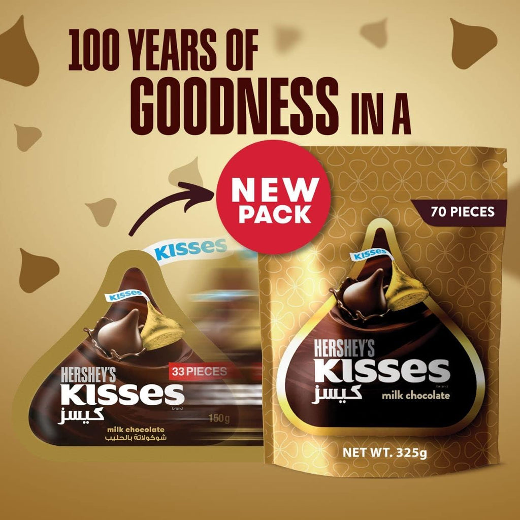 Hershey's Kisses, Milk Chocolate, 100 g