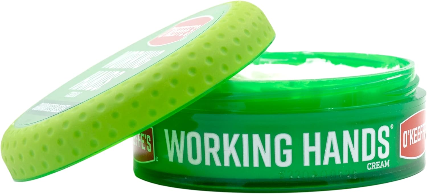 O'Keeffe's Working Hands Hand Cream, 3.4 Ounce Jar, (Pack 1)
