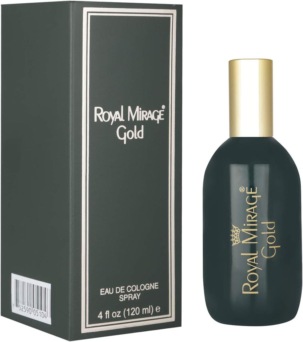 Royal Mirage Gold Eau De Cologne for Men - 120 ml