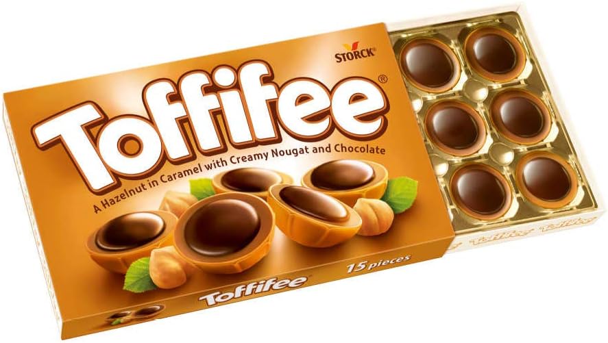 Toffifee Hazelnut In Caramel With Creamy Nougat And Chocolate - 125 G